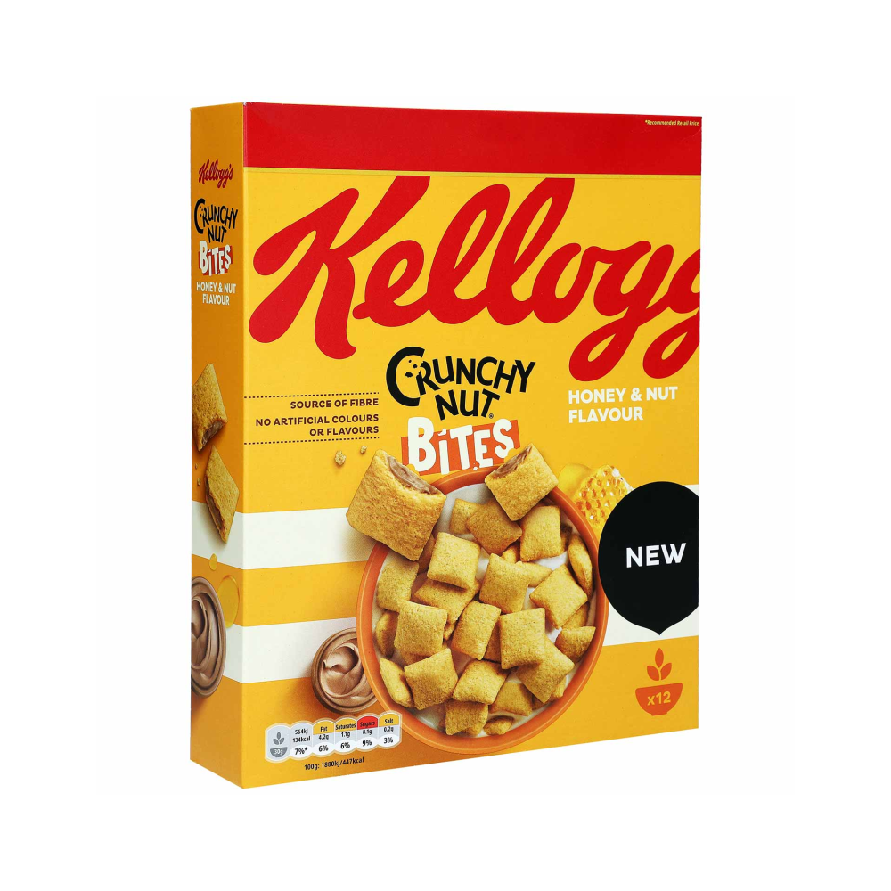 kellogg`s crunchy honey&nut 375.png KELLOGG`S CRUNCHY HONEY NUT 375G - Image 1